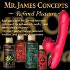 Mr. James Concepts 2-in-1 Rose external massager