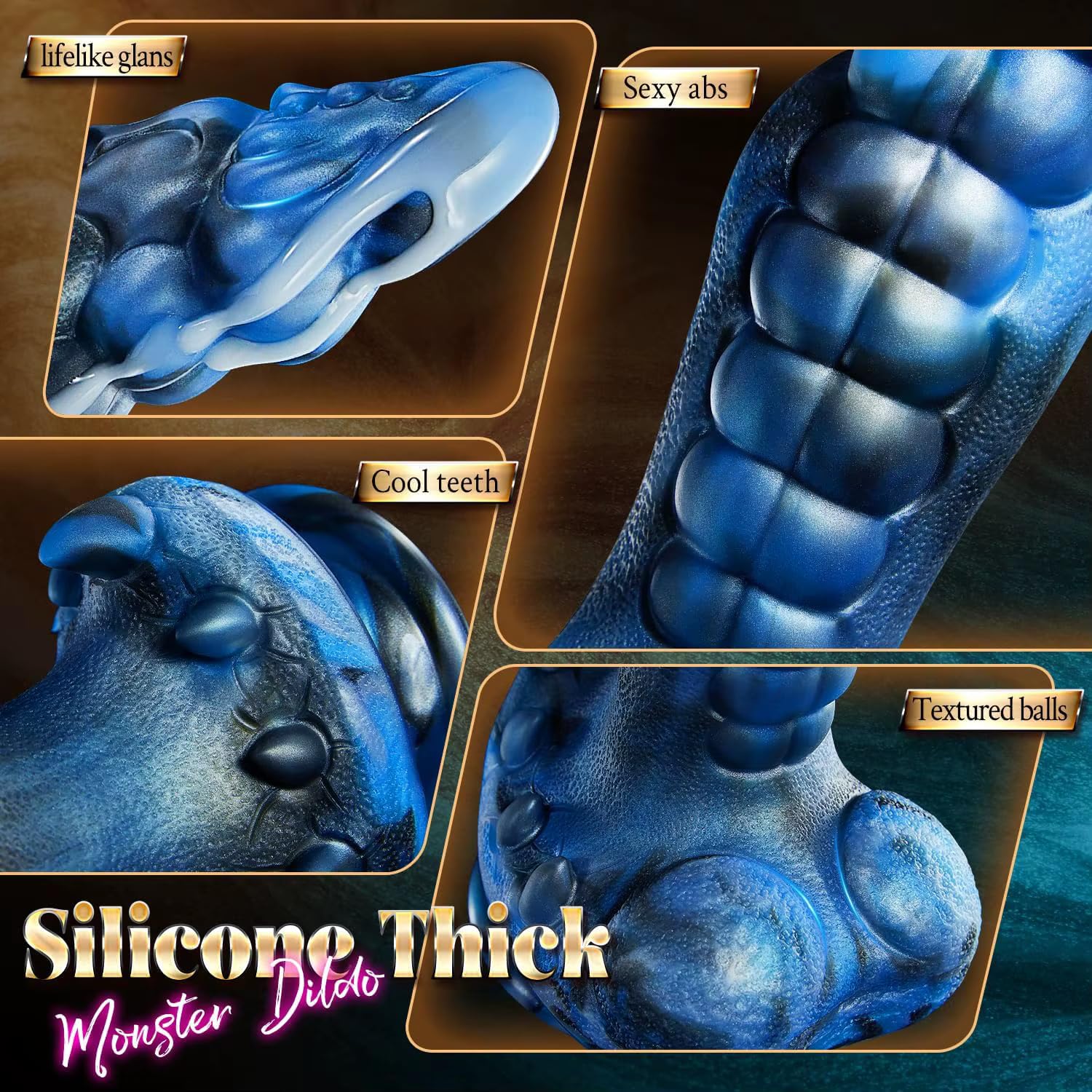 Mr James™ 9.5” 5-in-1 Fantasy Telescopic Monster Dildo – Thrusting, Rotating & Heating Dragon Knot Vibrator for Women and Men | 8 Thrusting, 8 Vibrating Modes | Strong Suction Cup | Remote Control