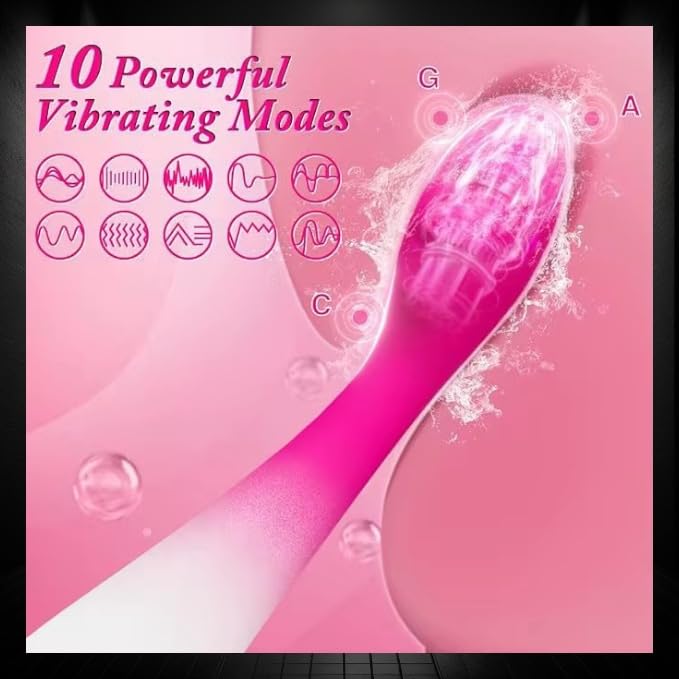 Mr James™ 4-in-1 Finger G-Spot Vibrator with LCD Display, Clitoral & Nipple Stimulator, 10 Vibration Modes, USB Rechargeable, Soft Silicone, Quiet & Discreet