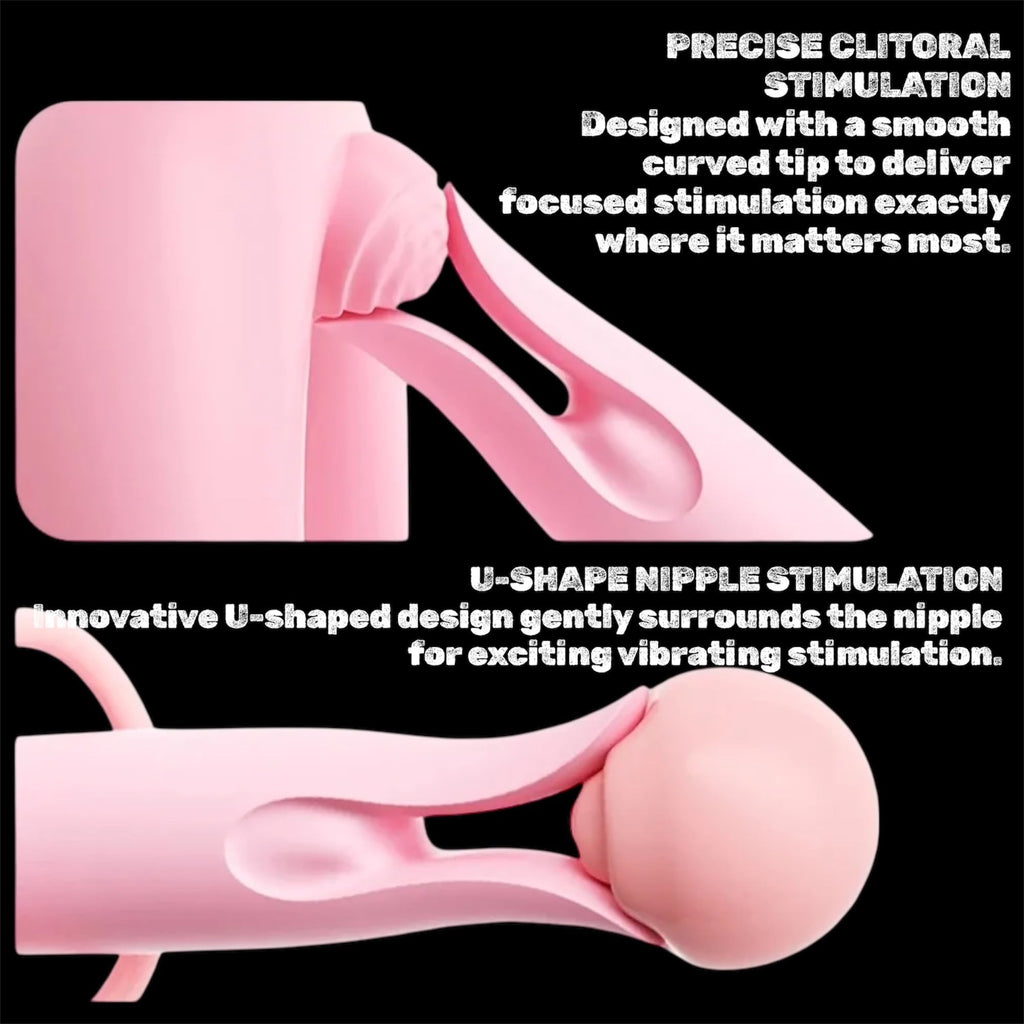 Mr James Concepts Refined Pleasure Mini Vibrator Set for Women – 10 Speed USB Rechargeable Clitoral & Nipple Massager Duo, Waterproof Silicone Bullet Vibrator Kit