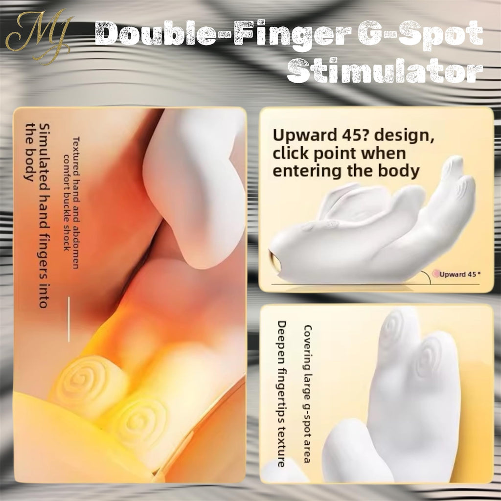 Mr James Concepts Refined Pleasure – Premium Simulated Right-Handed G-Spot & Clitoral Massager, 10-Frequency Heating Vibrator, USB Rechargeable, 100% Waterproof, Silicone & ABS, 2026 Model