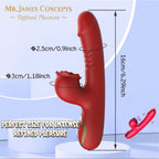 Mr. James Concepts 2-in-1 Rose external massager