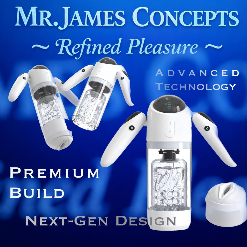 Mr. James™ Thrust & Rotate – Next-Gen Automatic Male Masturbator | Dual Entrance | USB-C Rechargeable | 7 LED Modes