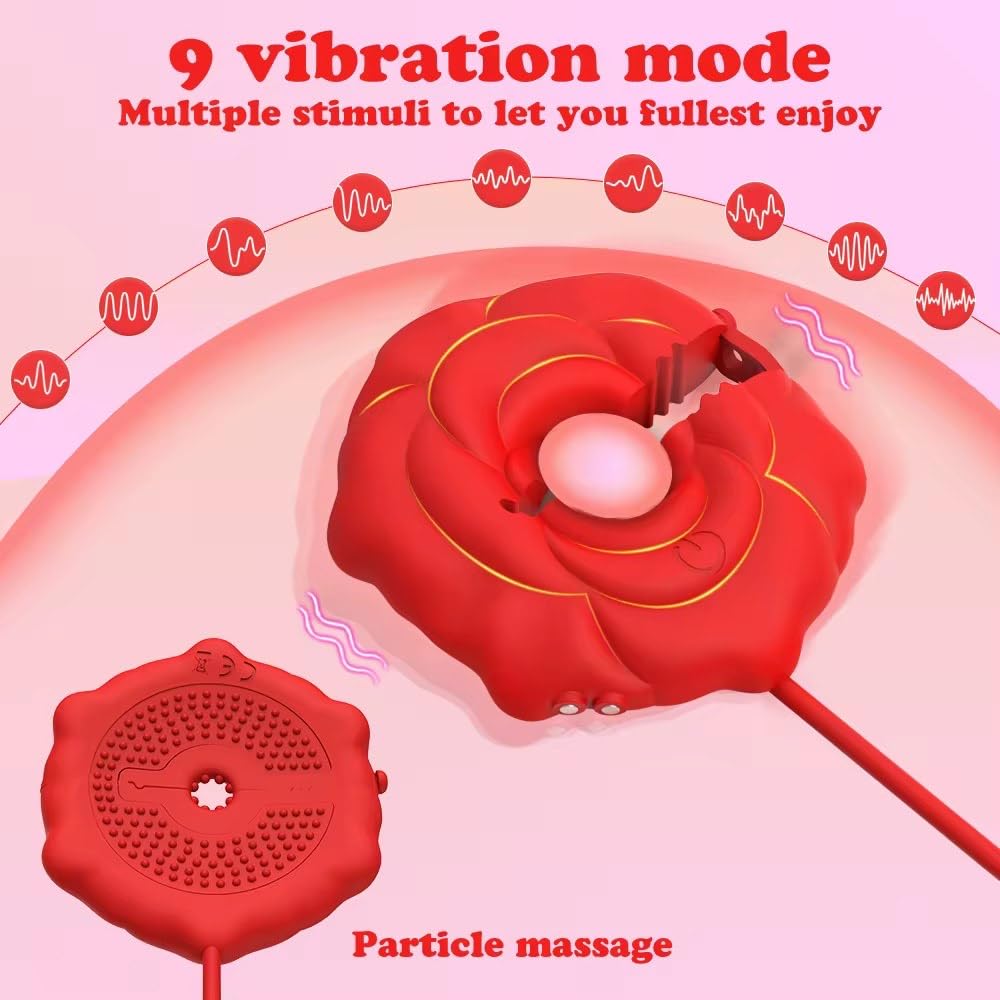 Mr. James Concepts Nipple Vibrators – 9 Vibration Modes, Discreet Wearable Clamps, Soft Silicone, BDSM Adjustable Collar, Magnetic Charging – Pleasure Refined