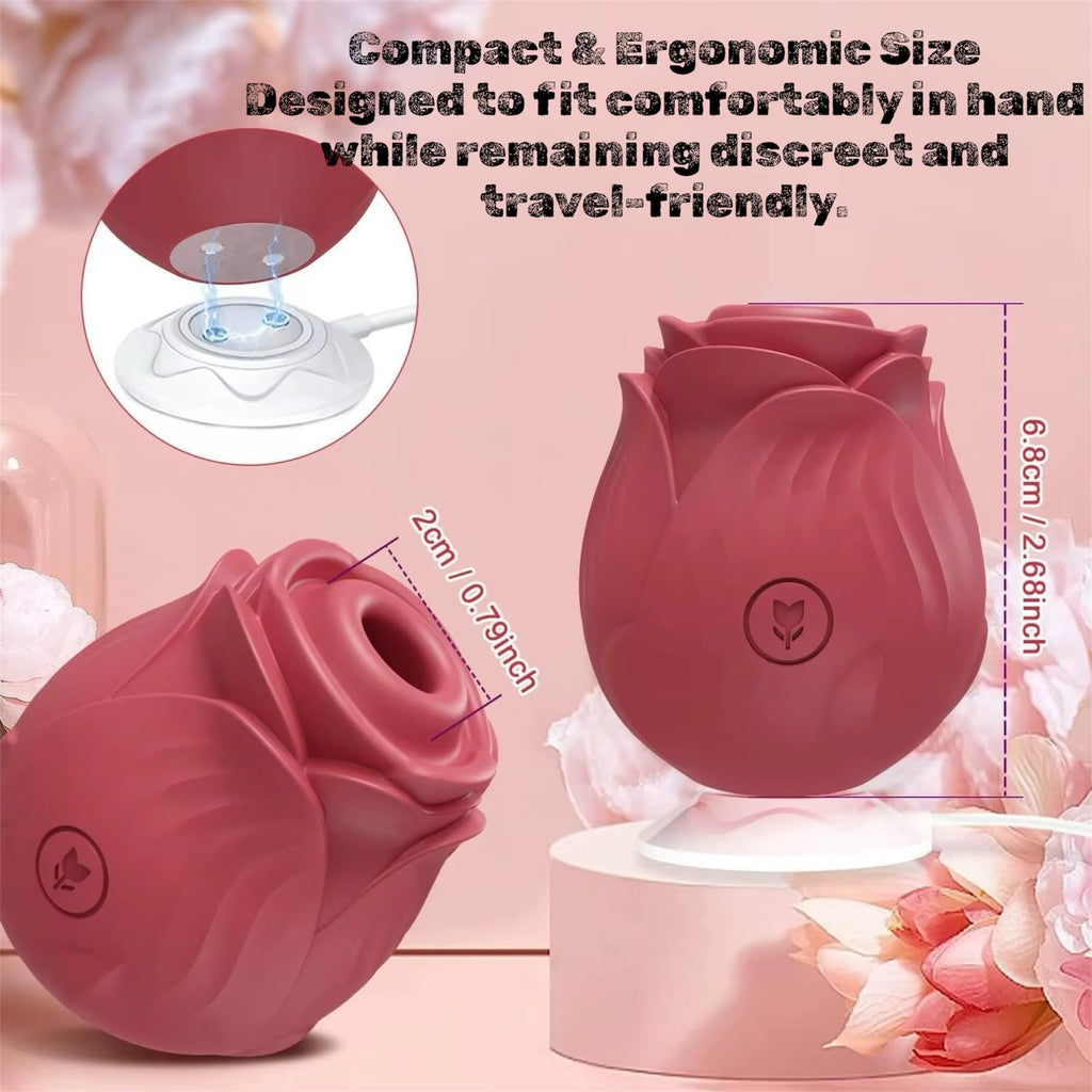 Mr. James™ Suction Vibrator – 10 Intense Suction Modes, Clitoral & Nipple Stimulator, Magnetic Rechargeable, Waterproof – Pleasure Refined