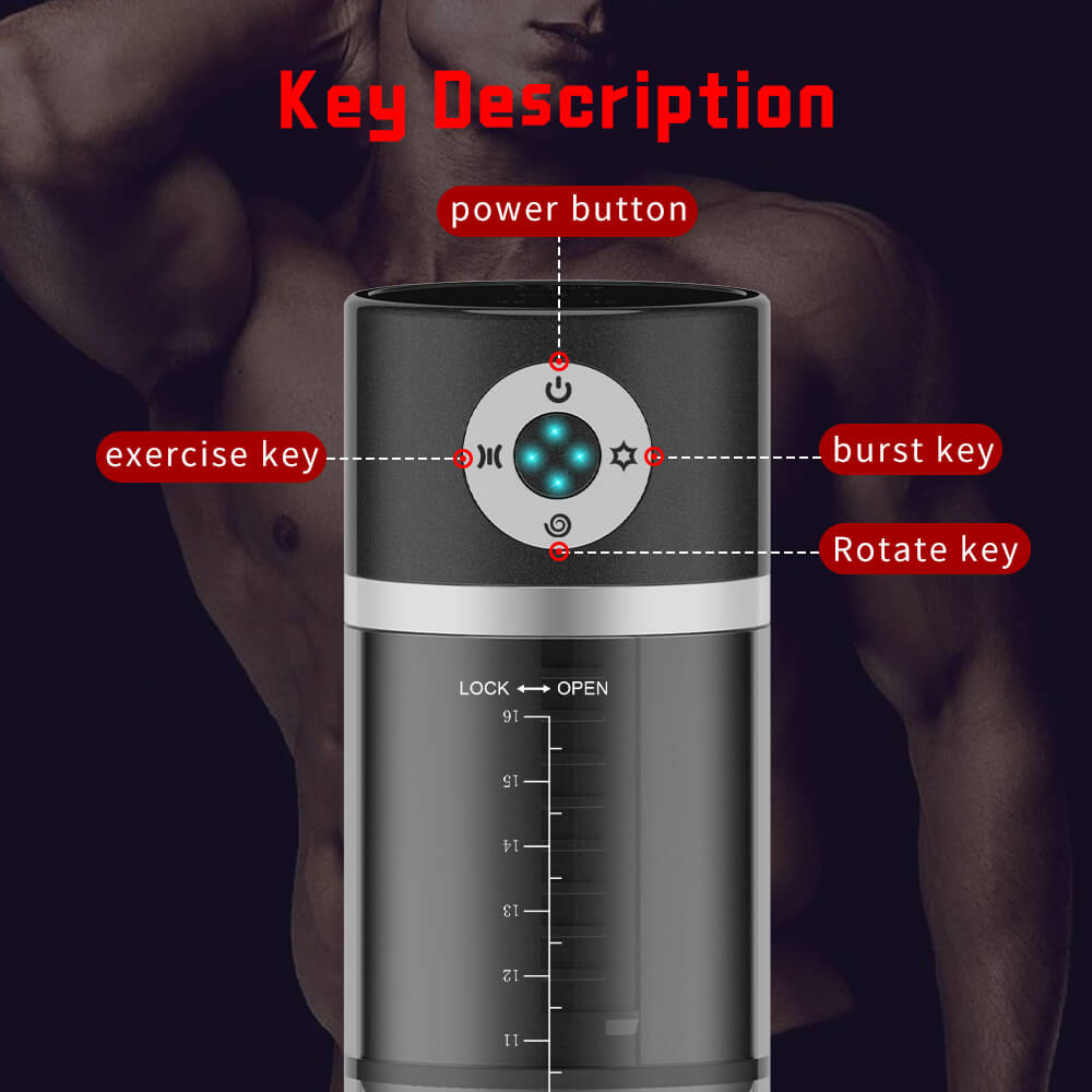Mr. James Concepts ARS – Automatic Penis Enlargement Pump with 5 Suction & 5 Vibration Modes | Premium Male Masturbator Pocket Pussy Sex Toy, USB Rechargeable, Quiet Design, Silicone + ABS
