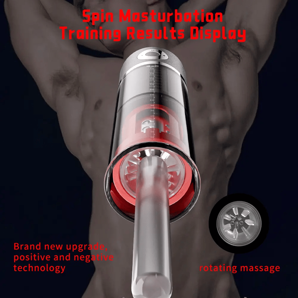 Mr. James Concepts ARS – Automatic Penis Enlargement Pump with 5 Suction & 5 Vibration Modes | Premium Male Masturbator Pocket Pussy Sex Toy, USB Rechargeable, Quiet Design, Silicone + ABS