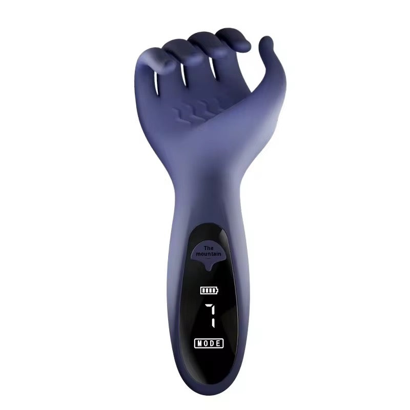 Mr. James – LCD Display Finger-Like Male Vibrator | Left & Right Hand Edition 9 Powerful Vibration Modes | Waterproof & USB Rechargeable | Unisex Pleasure Trainer