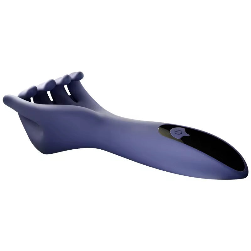 Mr. James – LCD Display Finger-Like Male Vibrator | Left & Right Hand Edition 9 Powerful Vibration Modes | Waterproof & USB Rechargeable | Unisex Pleasure Trainer