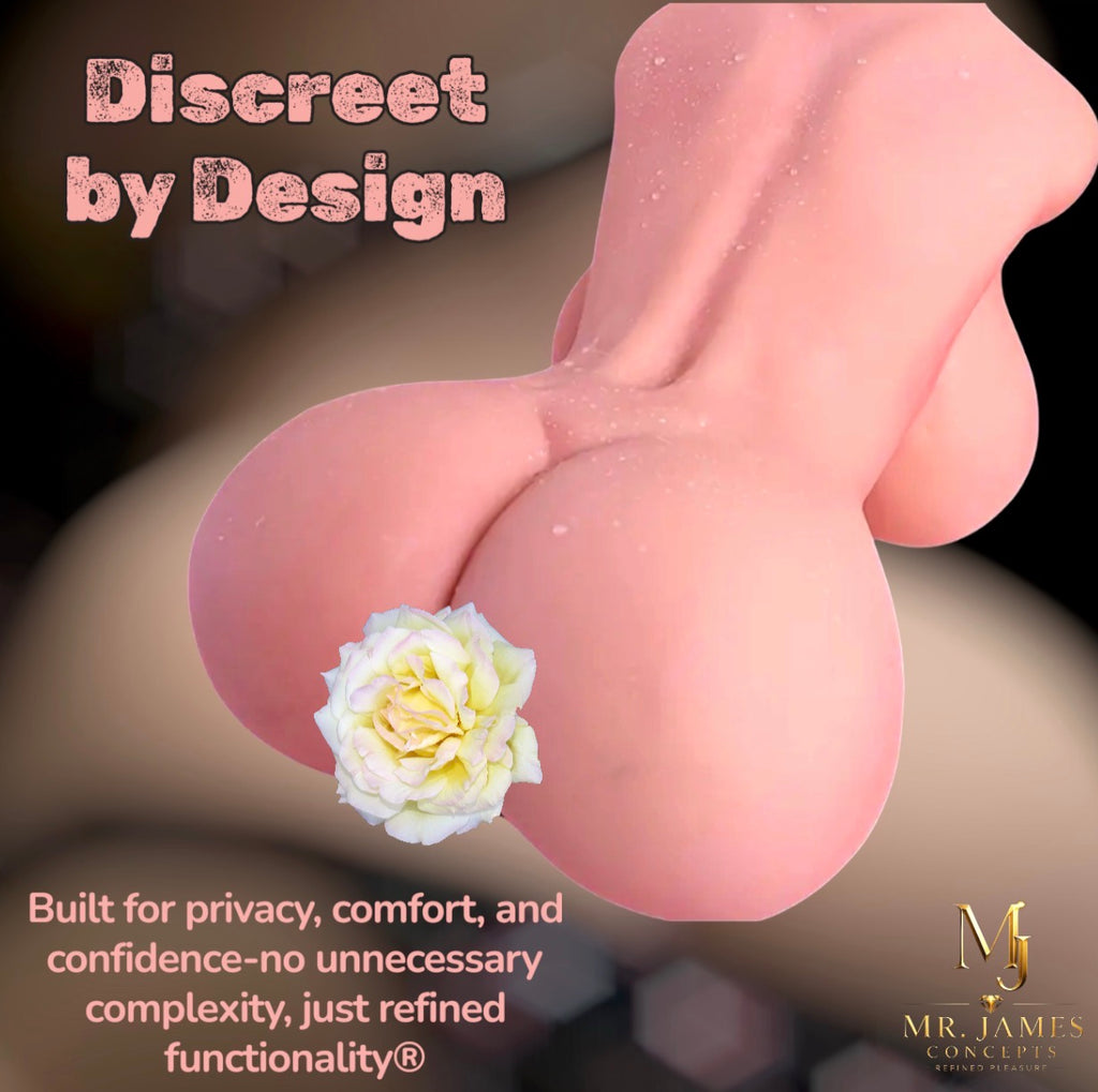 Mr. James Concepts Bella Torso – Premium TPE Female Torso, Realistic Curves, Soft Touch, 1600g