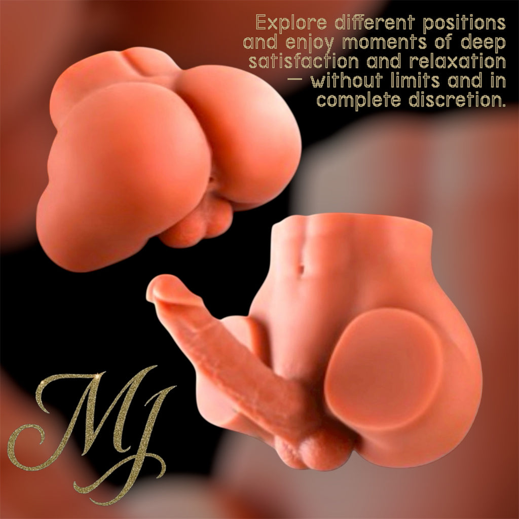 Mr James Concepts Premium Male Torso Masturbator – Heavyweight 4KG Realistic Muscular Body Design with Soft TPE, Waterproof Adult Pleasure Toy