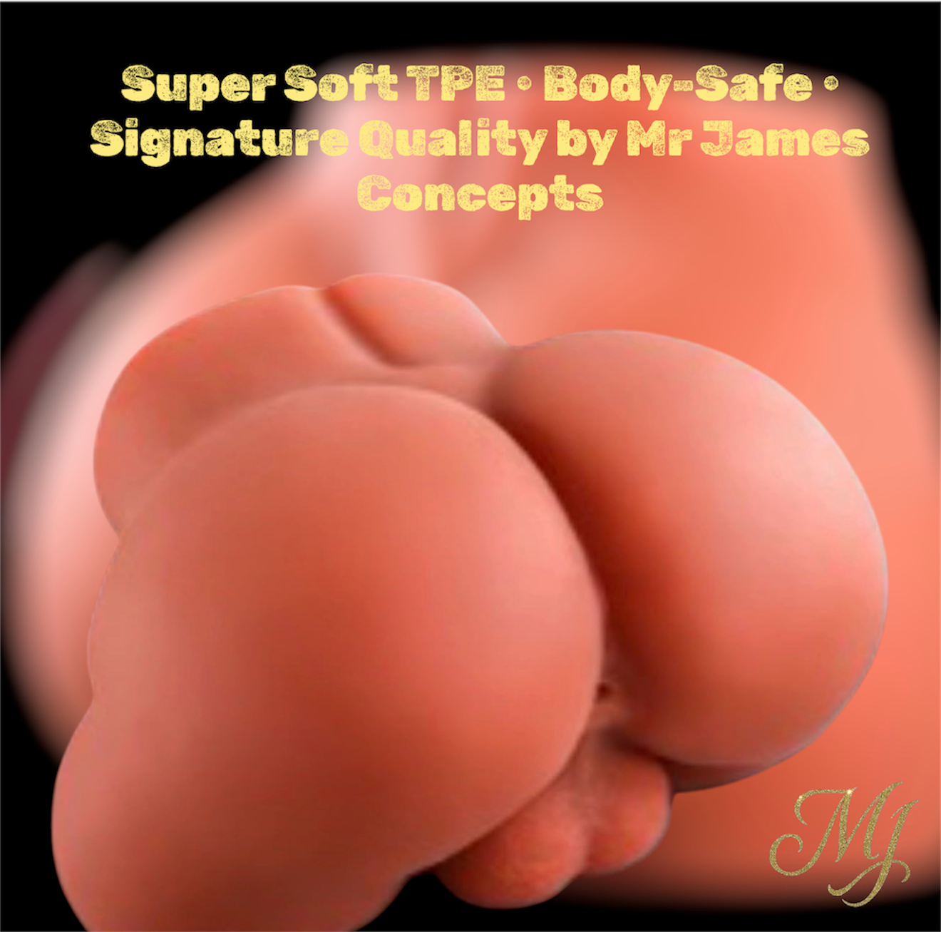 Mr James Concepts Premium Male Torso Masturbator – Heavyweight 4KG Realistic Body Design with Soft TPE, Standing Legs, Waterproof Adult Pleasure Device