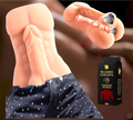 Mr. James Concepts Male Masturbator for Men – Soft Silicone Pocket Toy, Tight Tunnel, 6.3” Length, 3.54” Width – Premium Design – 1.32 lb – Discreet Pleasure Device