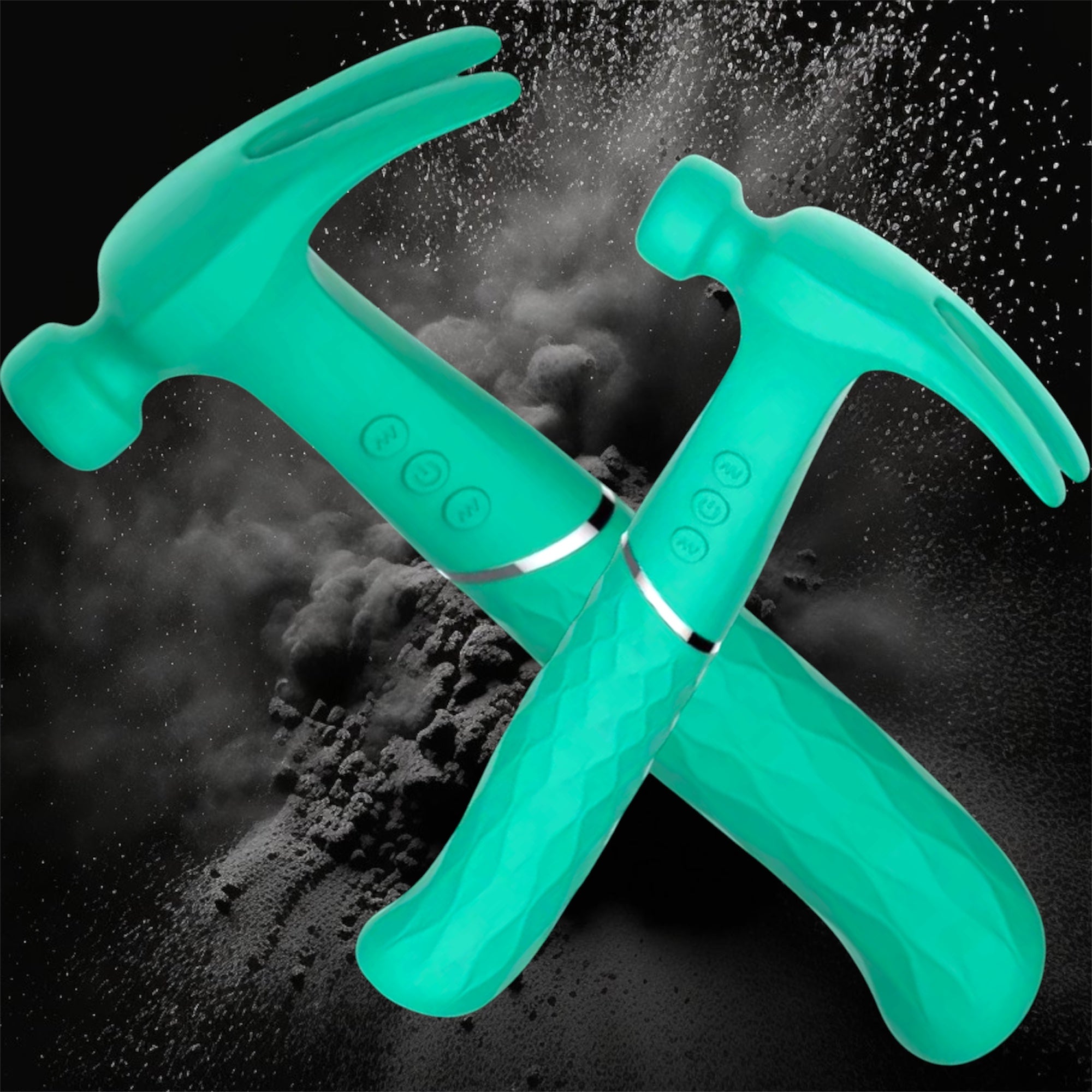 Mr. James™ Hammer Vibrator – Refined Pleasure Collection | Viral Social Media Design | 21 Functions | Waterproof, USB Rechargeable Silicone Massager for Women