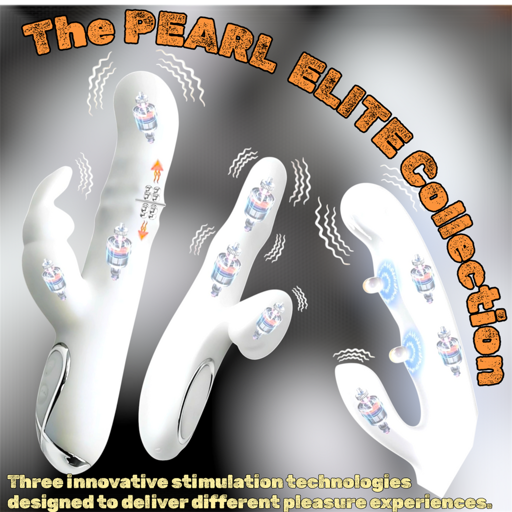 Mr James Concepts Pearl Élite Collection – Premium Silicone Personal Massagers, USB Rechargeable Waterproof Luxury Intimate Massager Series