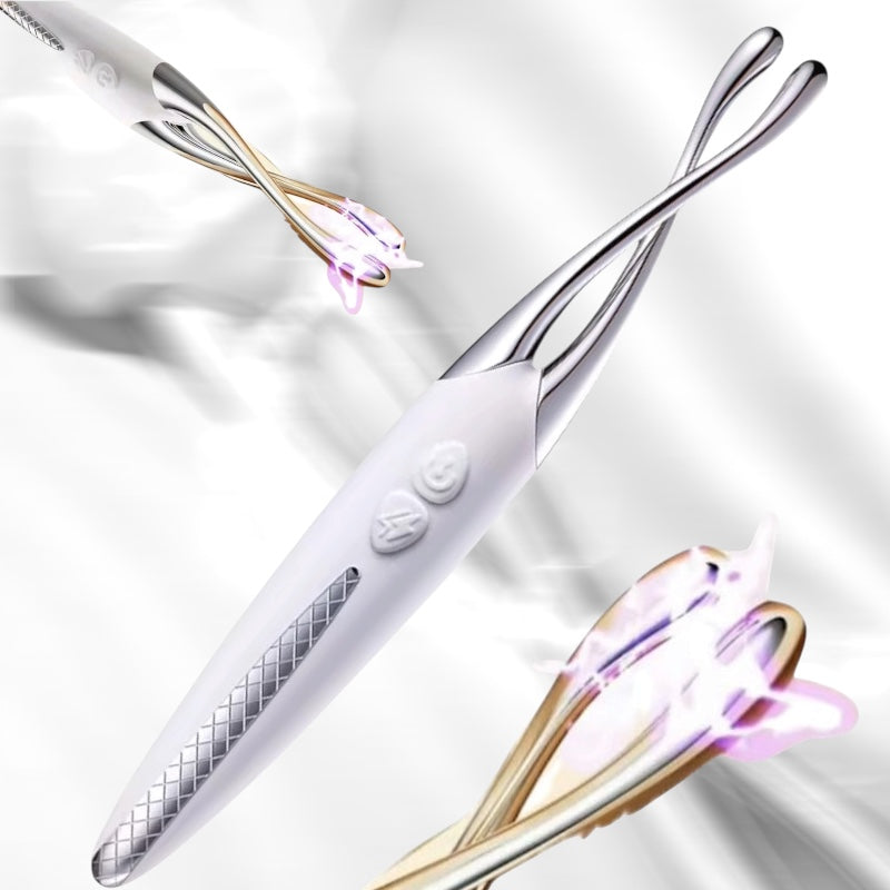 Mr James Concepts™ Electric Climax Pen – 10 Frequency Microcurrent Vibrator for Women, G-Spot & Clitoral Stimulator, Sonic Electric Shock Pleasure Stick, Premium Travel-Sized Toy