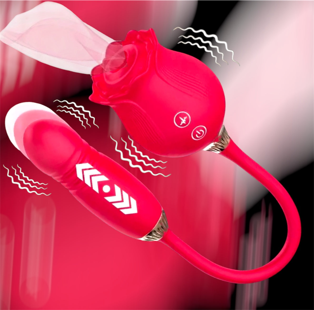 Mr. James Dual Vibrator – 12 Tongue Licking & 12 Thrusting Modes, Magnetic USB Rechargeable, Waterproof, Whisper-Quiet – Pleasure Refined