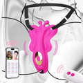 Mr. James Concepts App-Controlled Clitoral Vibrator for Couples, Wearable Bluetooth Remote Control Egg, Quiet Discreet Panty Vibrator, Waterproof USB Rechargeable, 10 Modes + App Patterns