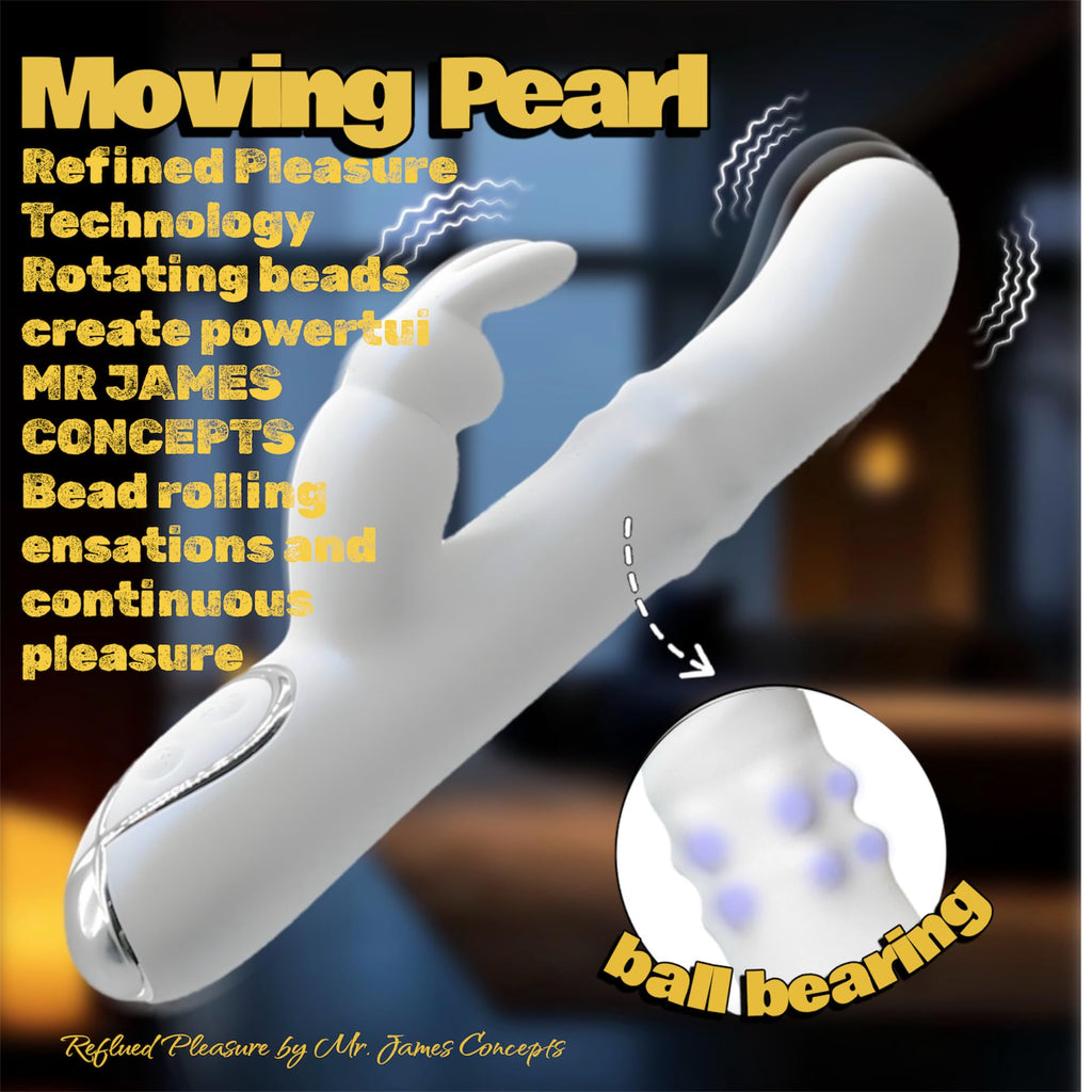 Mr James Concepts Pearl Élite Collection – Premium Silicone Personal Massagers, USB Rechargeable Waterproof Luxury Intimate Massager Series