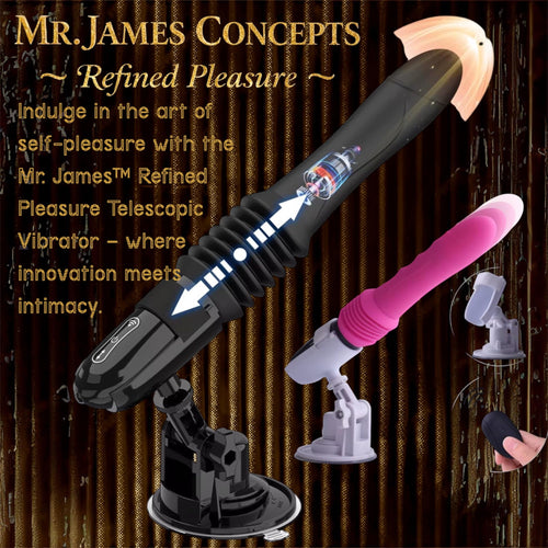 Mr. James Concepts 3-in-1 Telescopic Massager