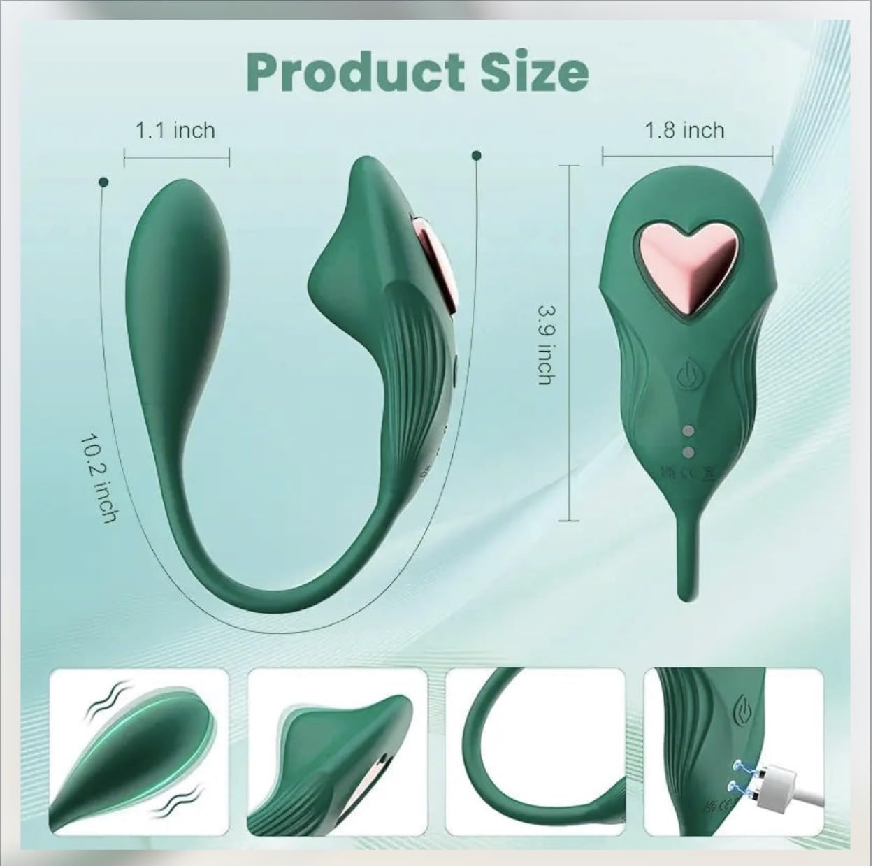 Mr. James™ Wearable Panty Vibrator – App Controlled Dual Stimulator, Clit + G-Spot/Anal, Magnetic Fit, Rechargeable, Waterproof, Couples Remote Sex Toy – Pleasure Refined