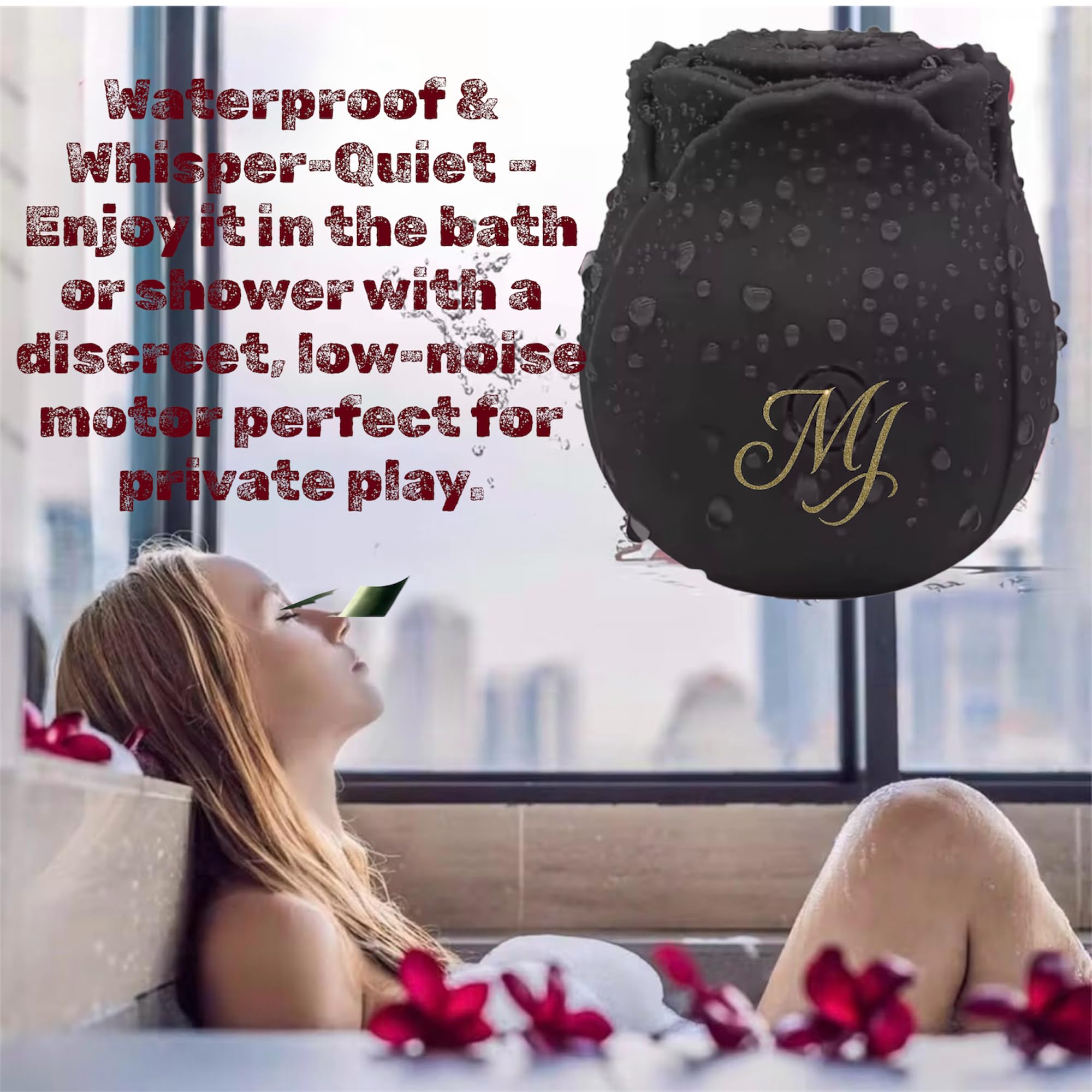 Mr. James™ Suction Vibrator – 10 Intense Suction Modes, Clitoral & Nipple Stimulator, Magnetic Rechargeable, Waterproof – Pleasure Refined
