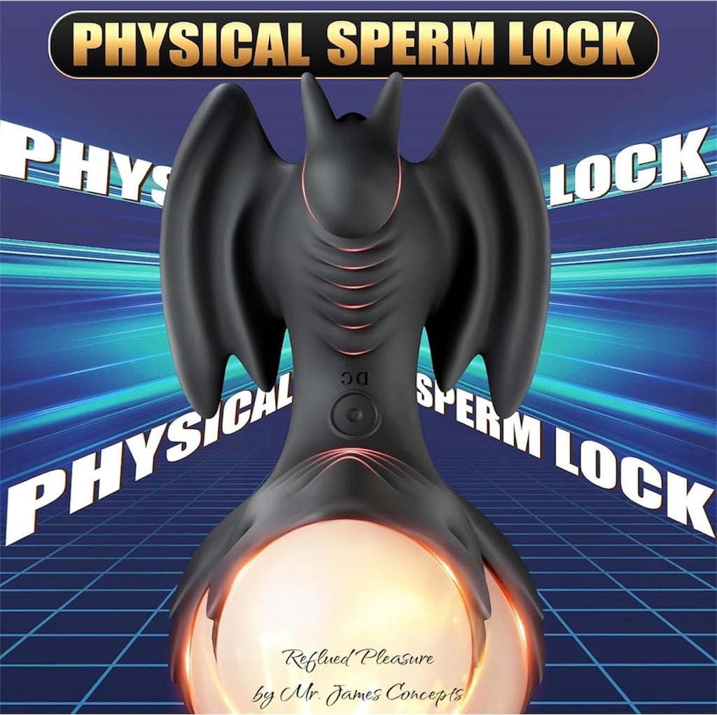 Mr James Locking Ring Men’s Vibration – Wireless Remote Control Adult Toy, Dragon-Shaped Stimulator, 10 Powerful Vibration Modes, Physical Endurance Enhancer for Couples