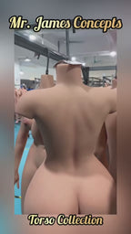 Mr. James Concepts Dual Channel Male Torso 2.85KG